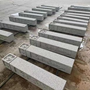 上海 白麻方柱雕花防水