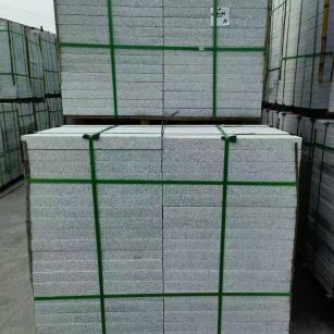 上海 芝麻白火烧，园林广场市政工程地铺石，1.8~5.0厚均有现货