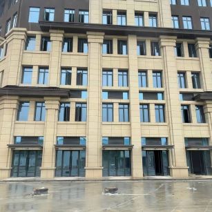 上海 黄金麻花岗岩荔枝面小区外墙干挂