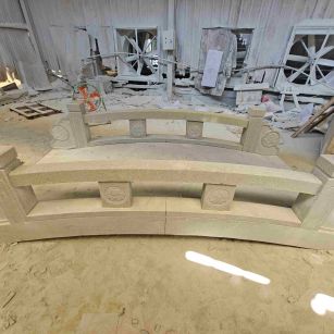 上海 芝麻灰花岗岩异形加工-拱桥，石桥