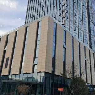 上海 黄金麻花岗岩外墙干挂