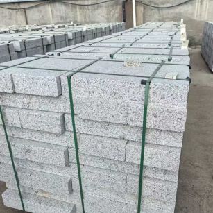 上海 白麻花岗岩路沿石，弧形路沿石，道牙石，马路牙子，界石，路缘石，平沿石，直岩石，平缘石等