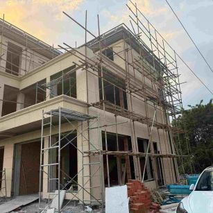 上海 黄金麻荔枝面花岗岩外墙干挂