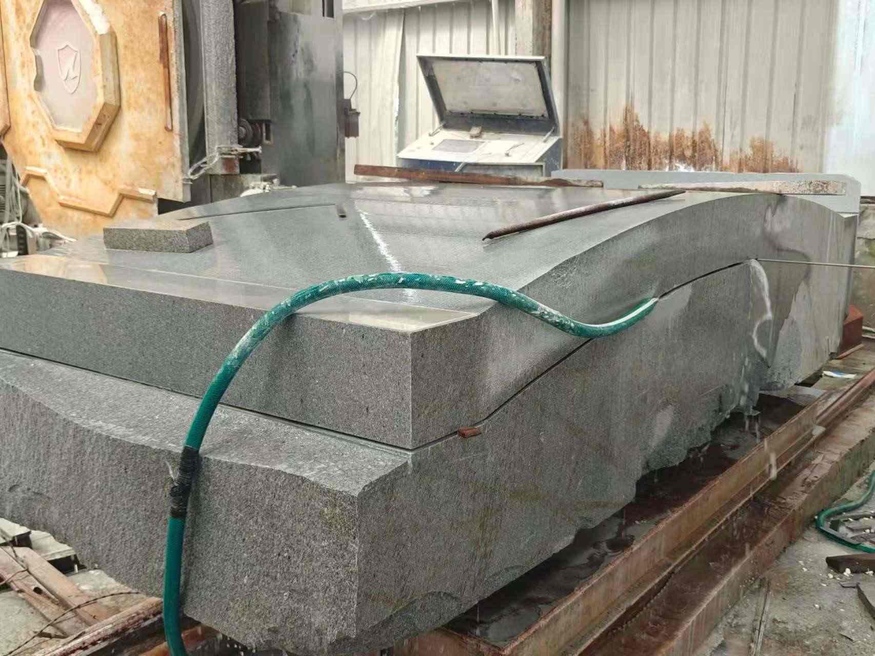 上海 芝麻灰异型加工-拱桥