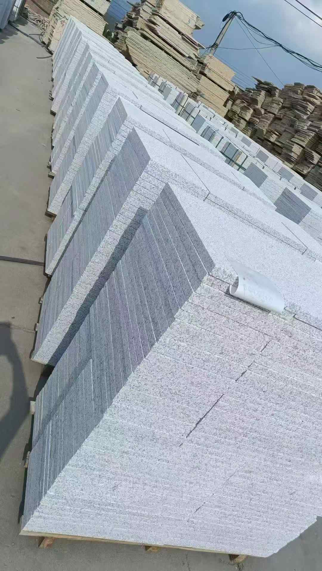 上海 白麻荔枝面花岗岩地铺石