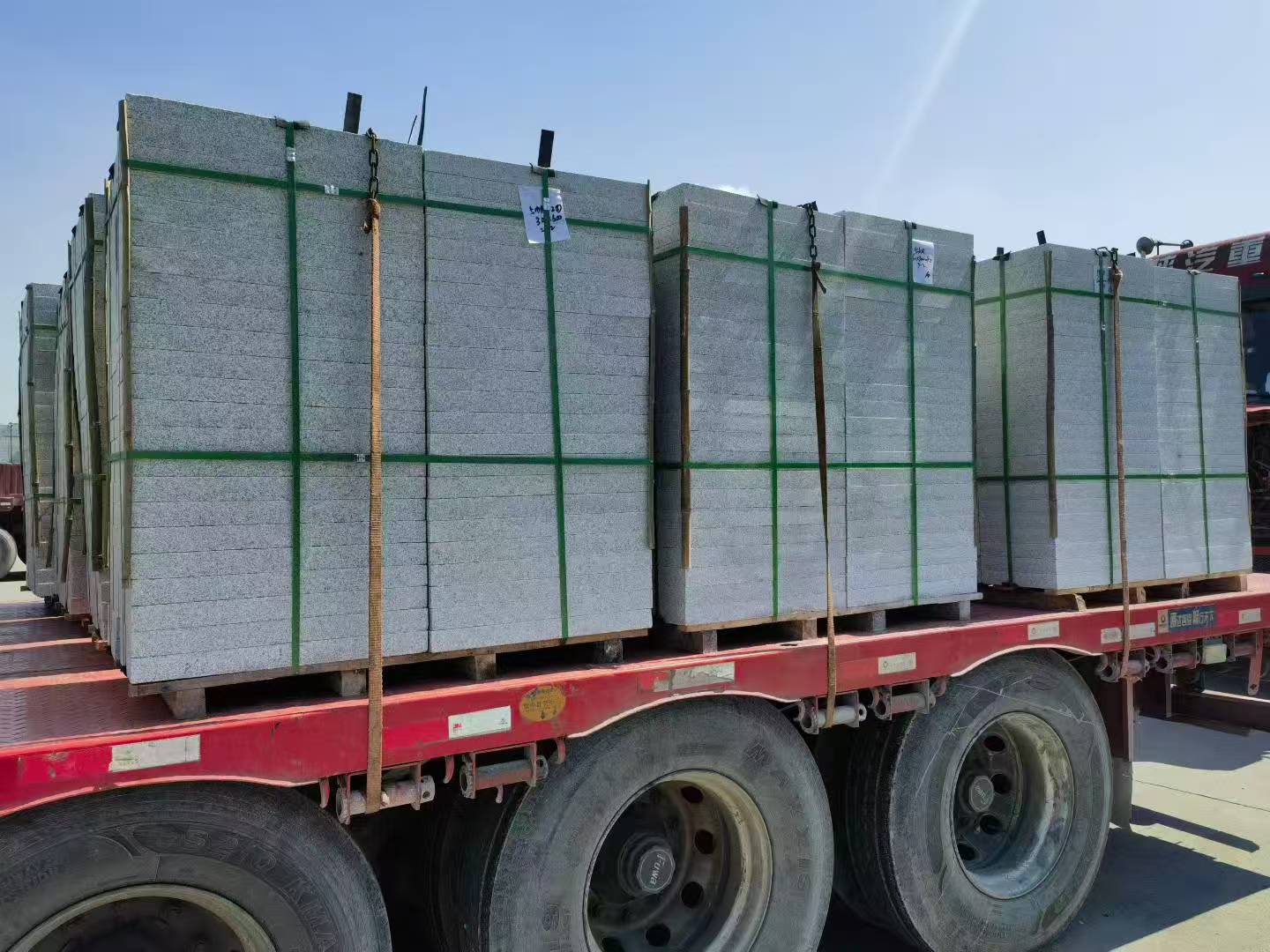 上海芝麻白花岗岩出货日常地铺石