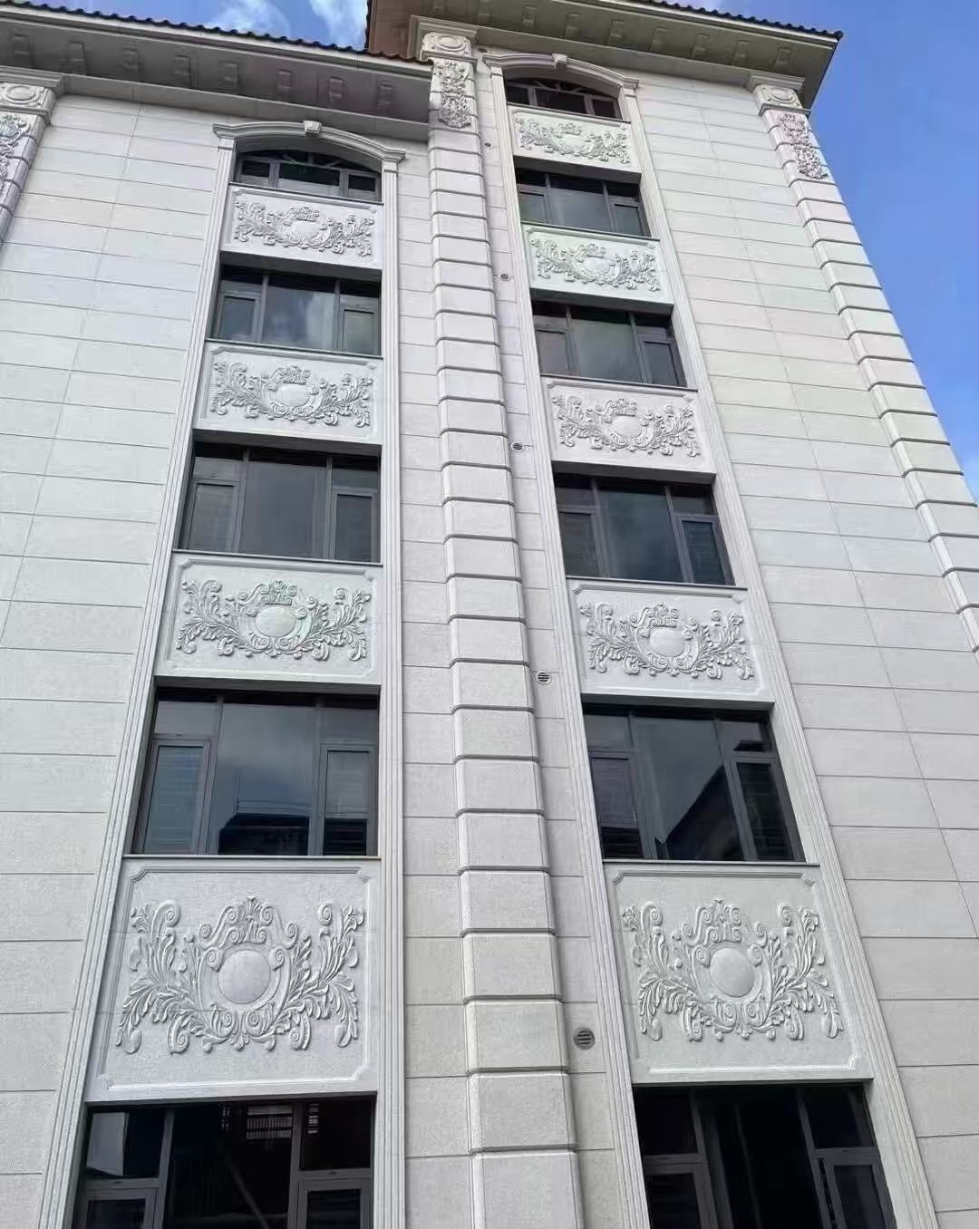 上海 白麻荔枝面花岗岩别墅外墙干挂